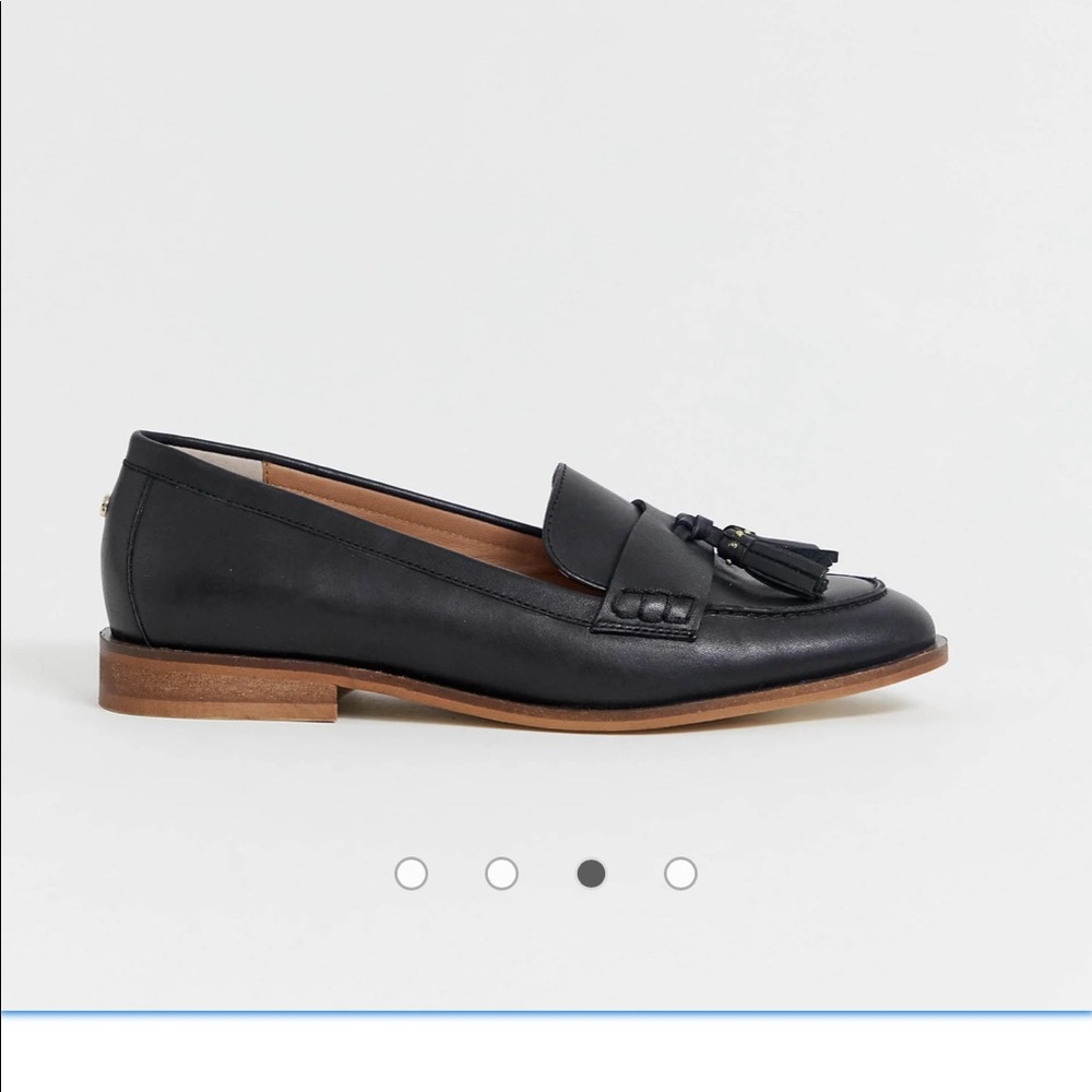 Office Fiza black loafers